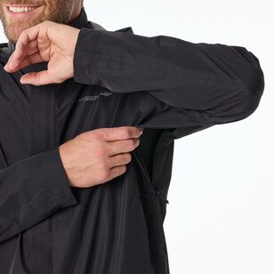 Men's Nelson Hooded Rain Jacket Black Men's Nelson Hooded Rain Jacket Black