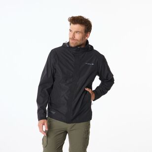 Men's Nelson Hooded Rain Jacket Black Men's Nelson Hooded Rain Jacket Black
