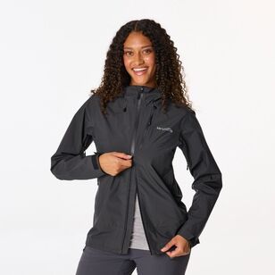 Women's Stratus Hooded Rain Jacket Black Women's Stratus Hooded Rain Jacket Black