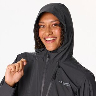 Women's Stratus Hooded Rain Jacket Black Women's Stratus Hooded Rain Jacket Black