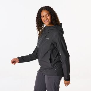 Women's Stratus Hooded Rain Jacket Black Women's Stratus Hooded Rain Jacket Black