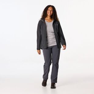 Women's Stratus Hooded Rain Jacket Black Women's Stratus Hooded Rain Jacket Black