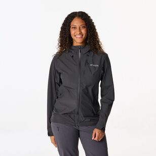 Women's Stratus Hooded Rain Jacket Black Women's Stratus Hooded Rain Jacket Black