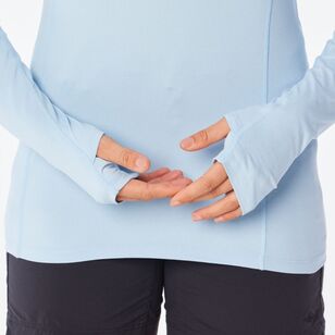 Women's Vapour Half Zip Pullover Chambray Women's Vapour Half Zip Pullover Chambray