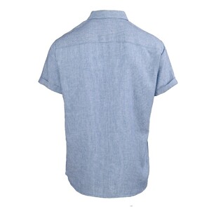Men's Zanzibar Short Sleeve Shirt Blue