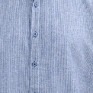 Men's Zanzibar Short Sleeve Shirt Blue