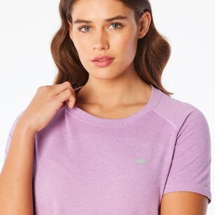 Women's Motion Seamless Tee Lavender Women's Motion Seamless Tee Lavender