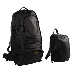 Endeavour 70L + 10L Travel Pack Black 70+10 L Endeavour 70L + 10L Travel Pack Black 70+10 L