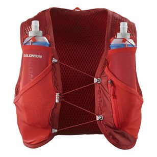 Salomon Active Skin 8 Hydration Vest Red Dahlia & High Risk Red