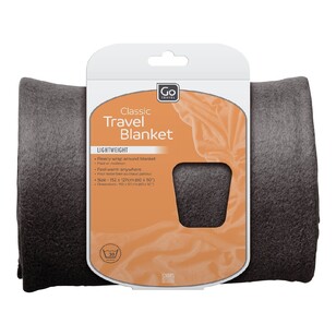Go Travel Classic Travel Blanket Grey