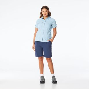 Mountain Designs Women's Wilpena Short Sleeve Shirt Sky Mountain Designs Women's Wilpena Short Sleeve Shirt Sky