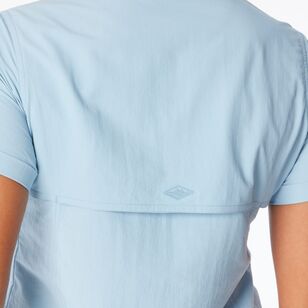 Mountain Designs Women's Wilpena Short Sleeve Shirt Sky Mountain Designs Women's Wilpena Short Sleeve Shirt Sky