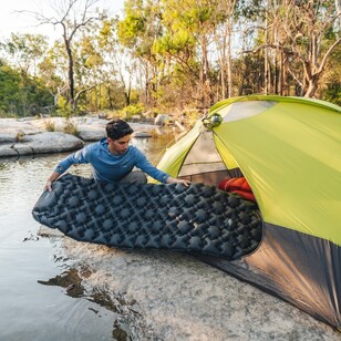 Mountain Designs Airlite Pump 6.5 Sleeping Mat Grey Mountain Designs Airlite Pump 6.5 Sleeping Mat Grey
