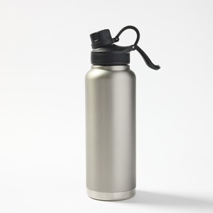 Mountain Designs Hydro Insulated Legacy Edition Water Bottle Silver 1.1 L Mountain Designs Hydro Insulated Legacy Edition Water Bottle Silver 1.1 L