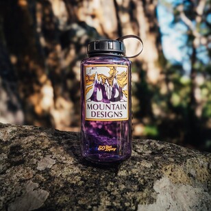 Mountain Designs Tritan Legacy Water Bottle Purple 1 L Mountain Designs Tritan Legacy Water Bottle Purple 1 L