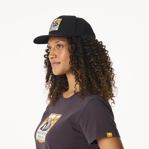 Mountain Designs Legacy 6 Panel Cap Black One Size Mountain Designs Legacy 6 Panel Cap Black One Size