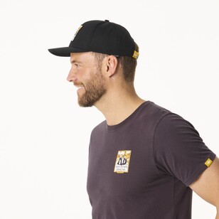 Mountain Designs Legacy 6 Panel Cap Black One Size Mountain Designs Legacy 6 Panel Cap Black One Size