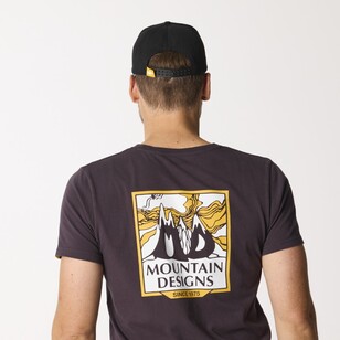Mountain Designs Legacy 6 Panel Cap Black One Size Mountain Designs Legacy 6 Panel Cap Black One Size