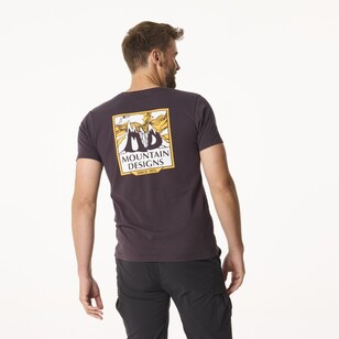 Mountain Designs Men's Legacy Tee Vintage Black Mountain Designs Men's Legacy Tee Vintage Black