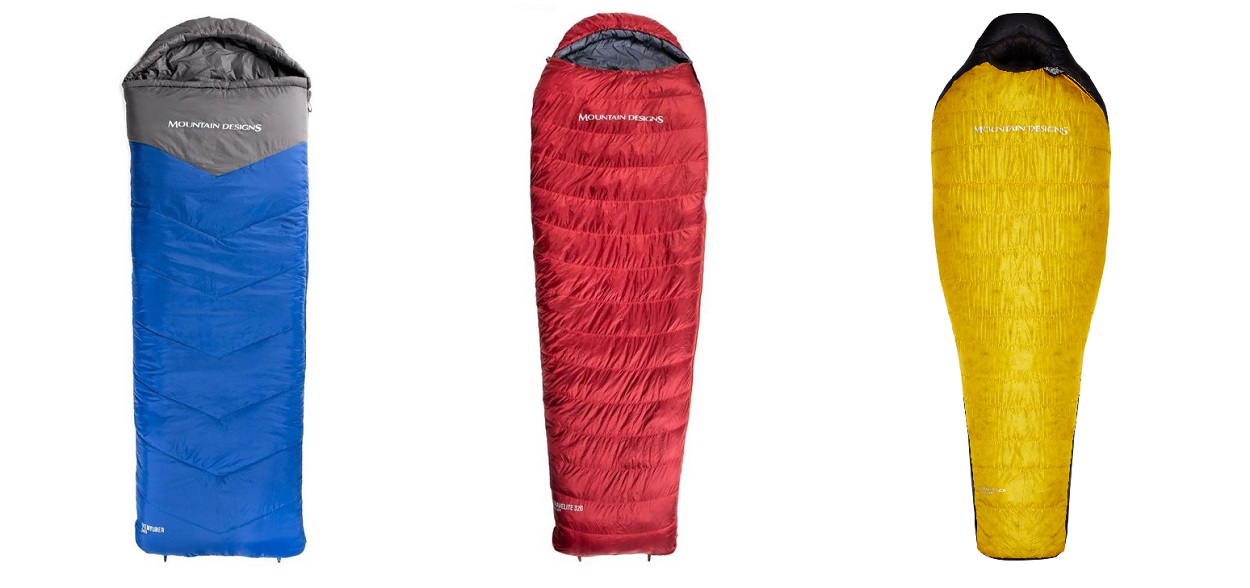 Three Standard Shapes For Sleeping Bags