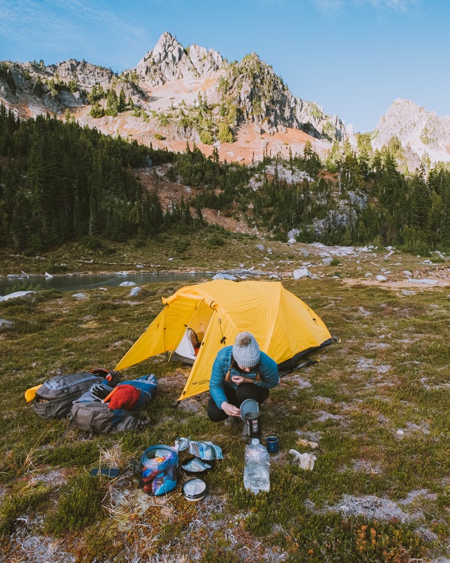 Overnighter In Olympic High Country