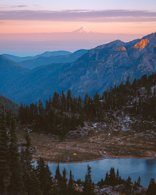 Overnighter In Olympic High Country