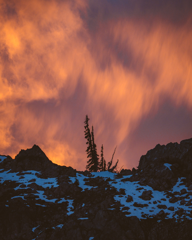 Treated To The Most Ridiculous Sky At Sunset