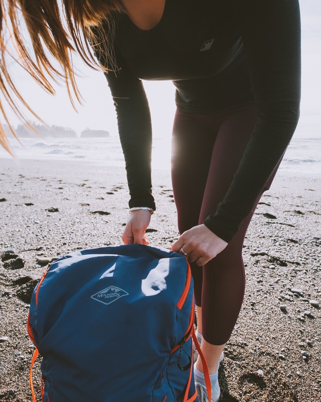 The Escape 30L Day Pack In Action The Escape 30L Day Pack In Action