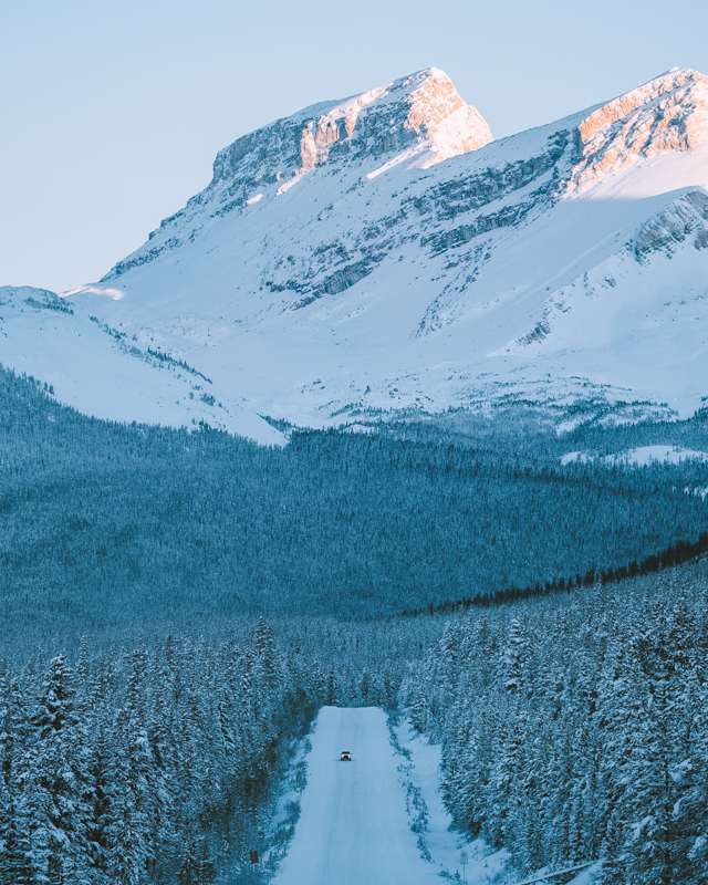 Towering Mountains & Picturesque Road Shots