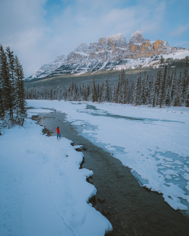 Splashing About Near The Bow Valley Parkway