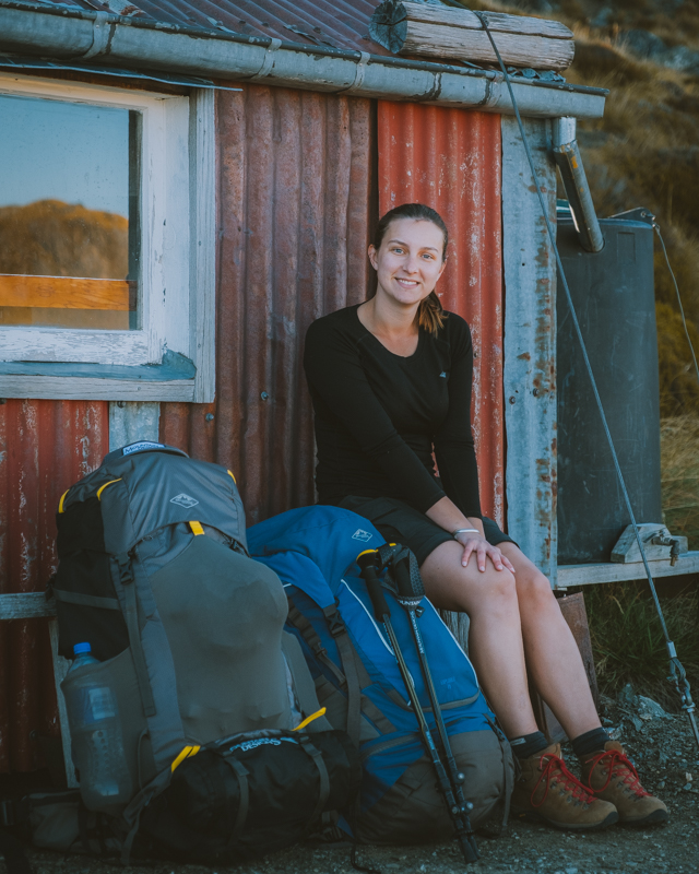 Having Fun Exploring The Little Huts