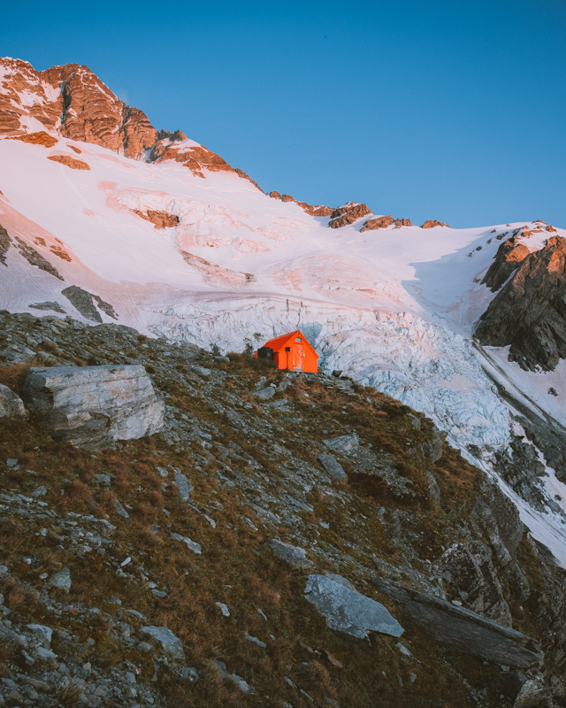 Sefton Bivouac, High Above The Hooker Valley