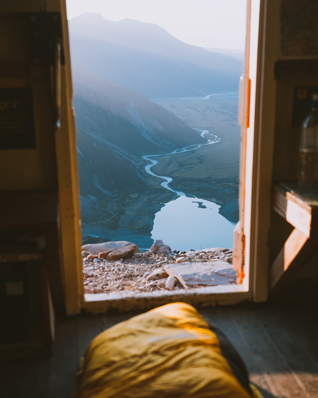 Sefton Bivouac, High Above The Hooker Valley