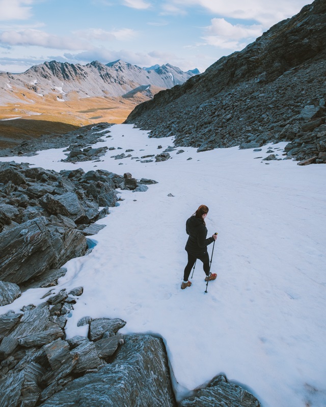 Having Hiking Poles Makes It Easier To Balance Yourself & Help Minimise Slips