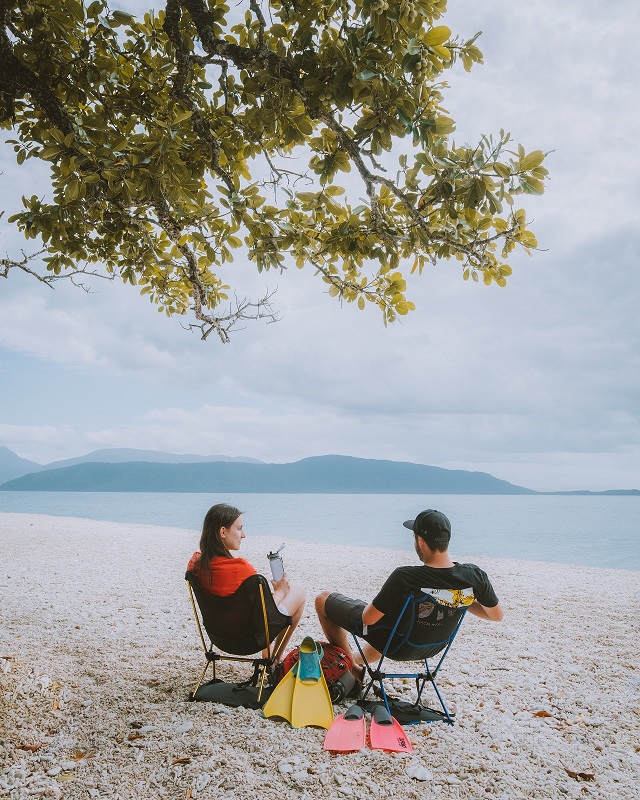 Relaxing At Nudey Beach