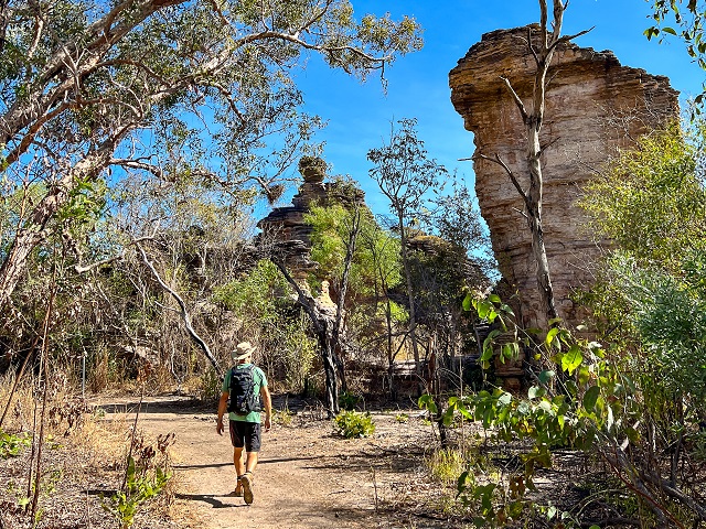 Exploring the Sandstone Outcrops