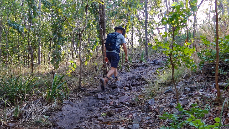 Rocky Path of the Upper Cascades