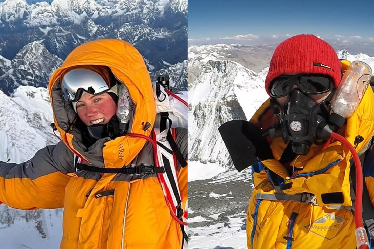 Two Top Women Atop Everest Two Top Women Atop Everest