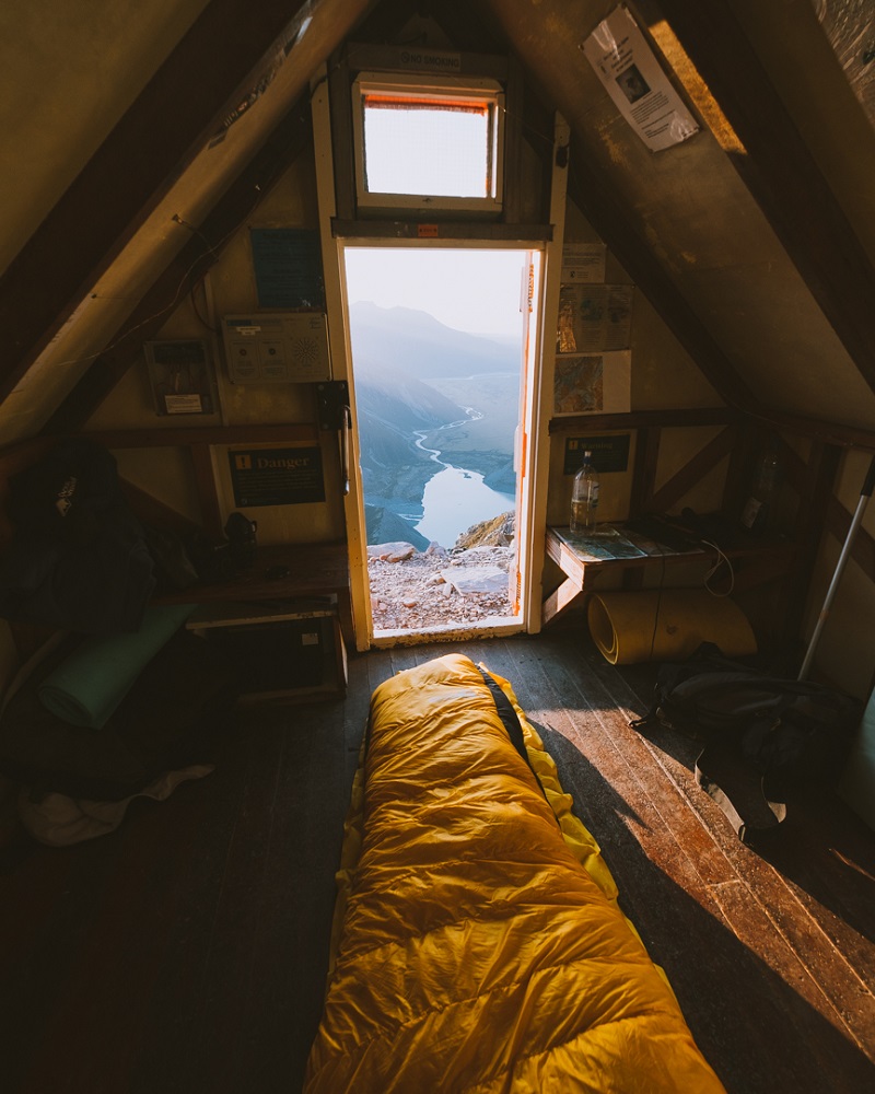 UltraTek 900 Down Sleeping Bags Put To Use In Mount Cook National Park