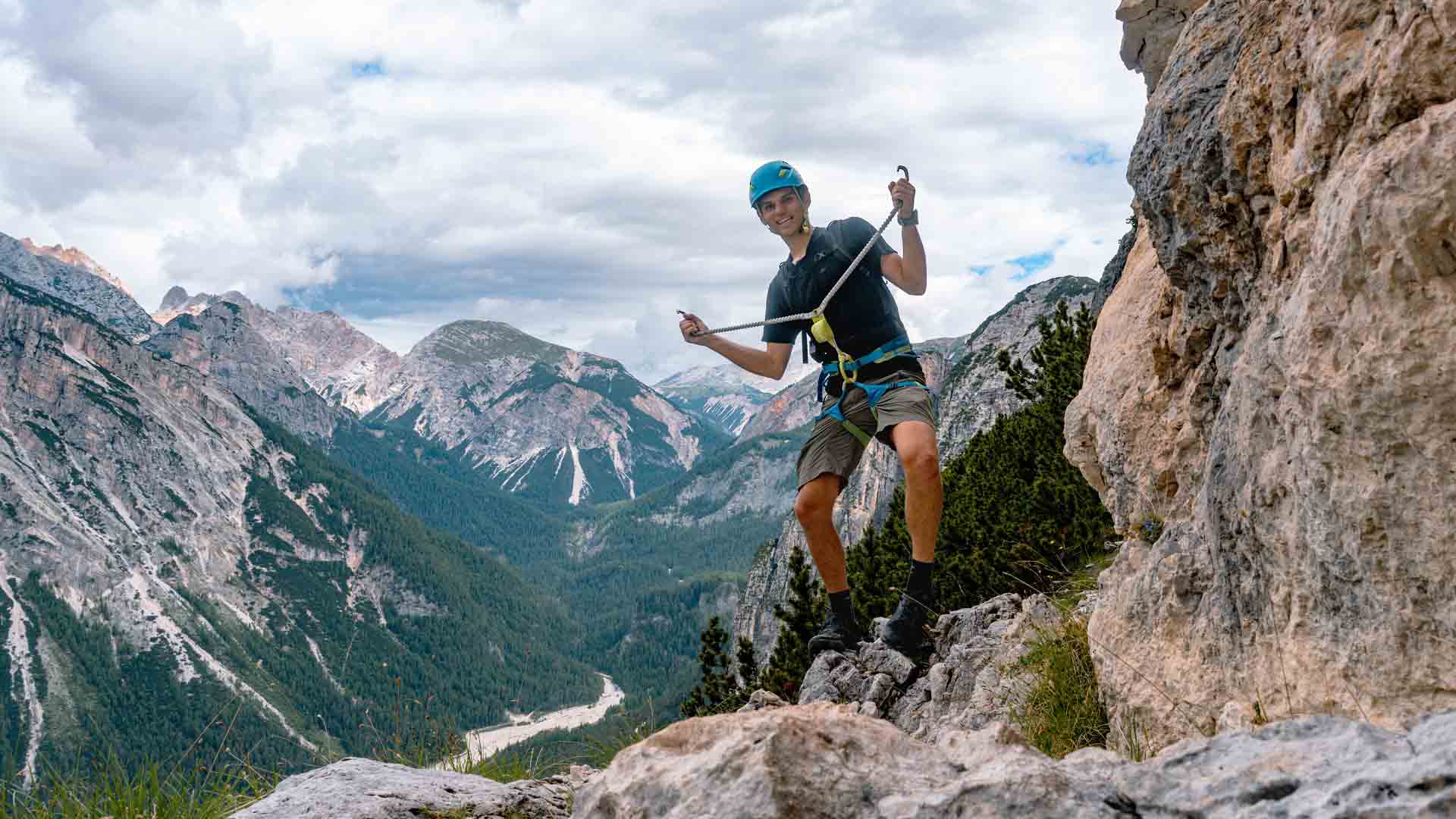 Via Ferrata In The Dolomites Via Ferrata In The Dolomites