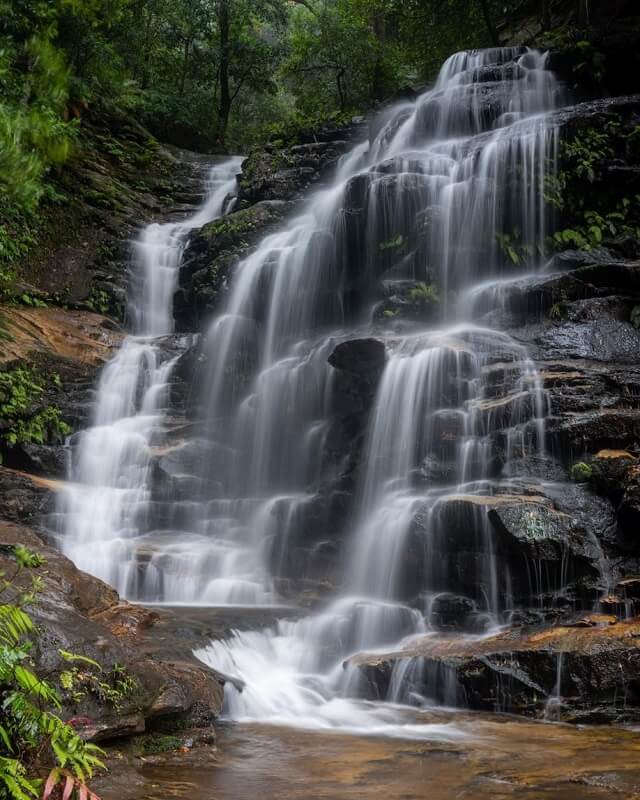 The beauty of Empress Falls and Sylvia Falls