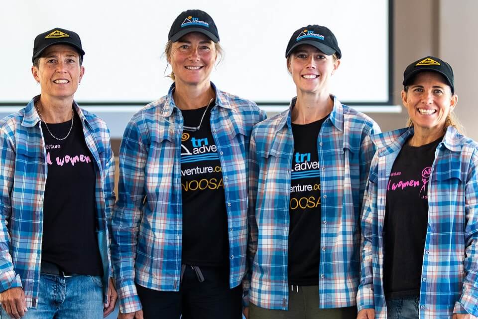 The Successful Wild Women Adventure Race Team. The Successful Wild Women Adventure Race Team.